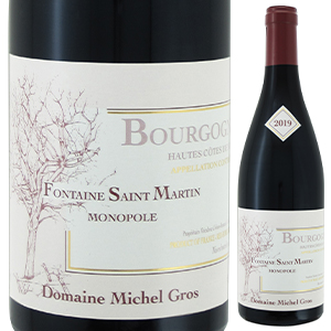 オート コート ド ニュイ ルージュ フォンテーヌ サン マルタン 2022 ドメーヌ ミッシェル グロ 750ml  [赤]