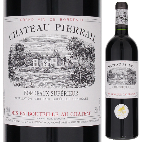 シャトー ピエライユ ルージュ 2020 750ml  [赤]
