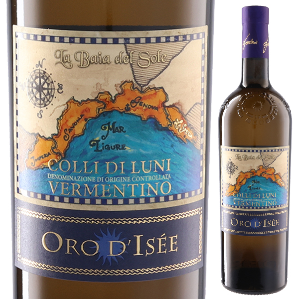 オーロ ディゼー コッリ ディ ルーニ ヴェルメンティーノ 2024 フェデリーチ ディ ジューリオ フェデリーチ 750ml  [白]