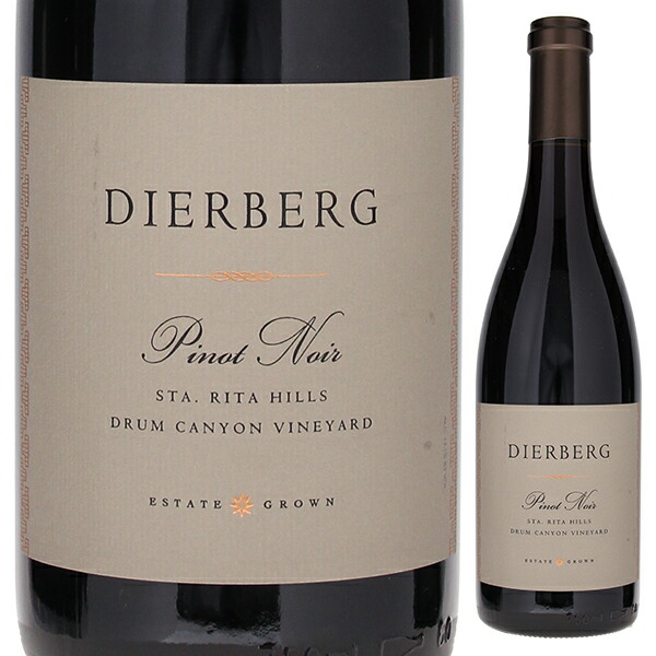 ピノ ノワール サンタ リタ ヒルズ ドラム キャニオン ヴィンヤード 2019 ディアバーグ ヴィンヤード 750ml  [赤]