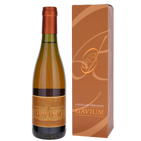 [375ml]ガヴィウム ヴィーノ ダ ウーヴェ ストラマトゥーレ 2011 カステッラーリ ベルガーリオ [甘口白] [ハーフボトル]