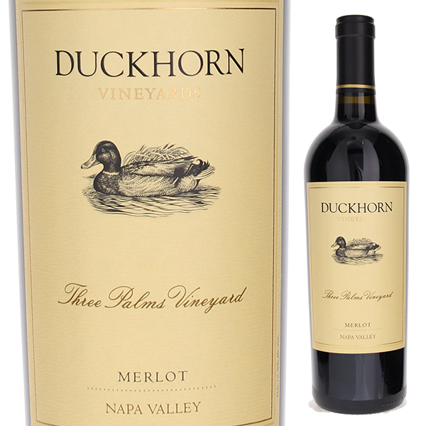 メルロ スリーパームス ヴィンヤード 2016 ダックホーン ヴィンヤーズ 750ml  [赤]
