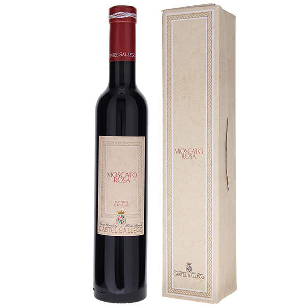 [375ml]モスカート ローザ 2019 カステル ザレッグ [甘口ロゼ] [ハーフボトル]