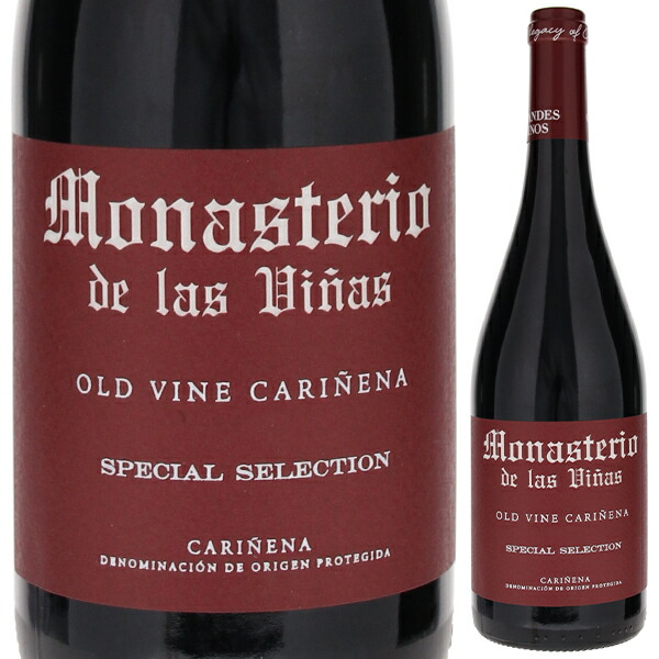 モナステリオ デ ラス ビーニャス オールド ヴァイン カリニェナ スペシャル セレクション 2016 グランデ ビニョス イ ビニェドス 750ml  [赤]