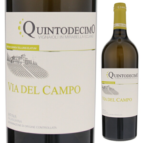 ヴィア デル カンポ ファランギーナ 2022 クイントデーチモ 750ml  [白]