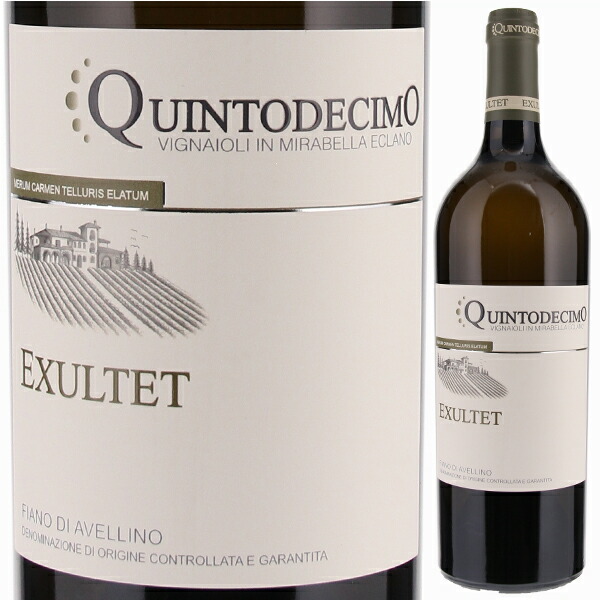 エクスルテト フィアーノ ディ アヴェッリーノ 2023 クイントデーチモ 750ml  [白]