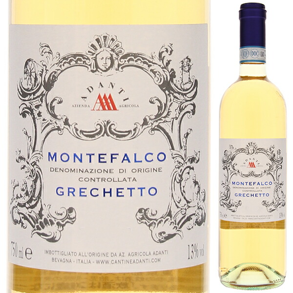 モンテファルコ グレケット 2022 アダンティ 750ml  [白]