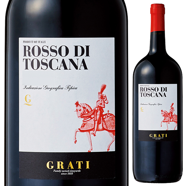 ロッソ ディ トスカーナ 2018 グラーティ 1500ml  [赤] [マグナム・大容量]