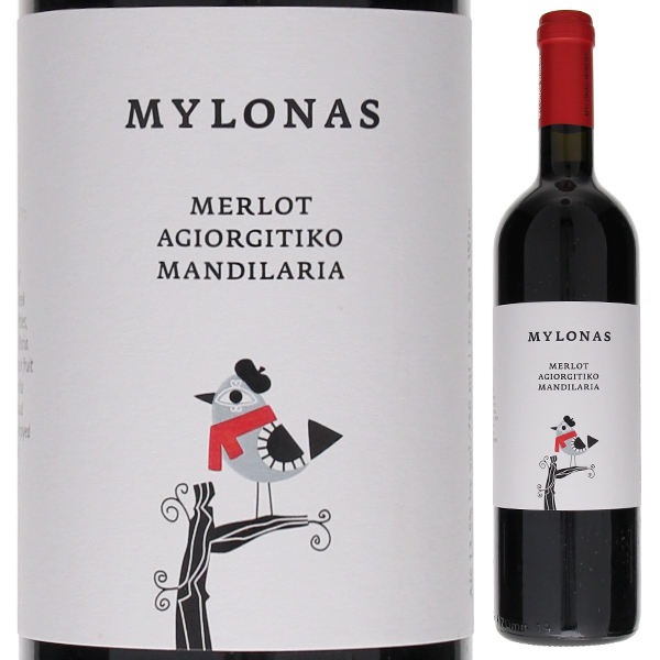 メルロー アギオルギティコ マンディラリア 2022 ミロナス ワイナリー 750ml  [赤]