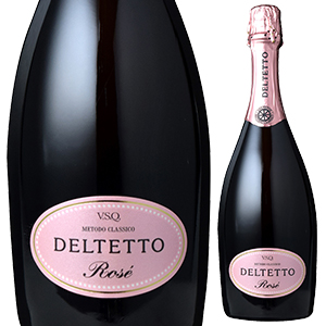 スプマンテ ロゼ ブリュット NV アジィエンダ アグリコーラ デルテット 750ml  [発泡ロゼ]