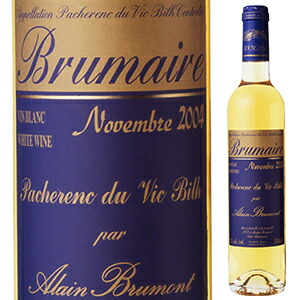 500ml ブリュメール 2014 ドメーヌ アラン ブリュモン  [白]