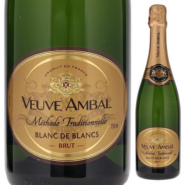 ブラン ド ブラン ブリュット メトード トラディッショネル NV ヴーヴ アンバル 750ml  [発泡白] サクラアワード2020 ゴールド