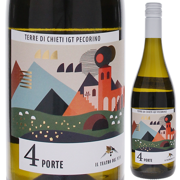 クワトロ ポルテ ペコリーノ 2024 ピエールサンティ 750ml  [白]