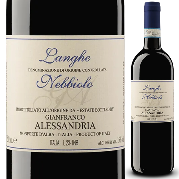 ランゲ ネッビオーロ 2023 ジャンフランコ アレッサンドリア 750ml  [赤]