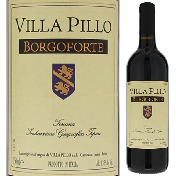 ボルゴフォルテ 2022 ヴィッラ ピッロ 750ml  [赤]