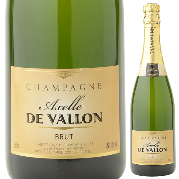 ブリュット NV アクセル ド ヴァロン 750ml  [発泡白]