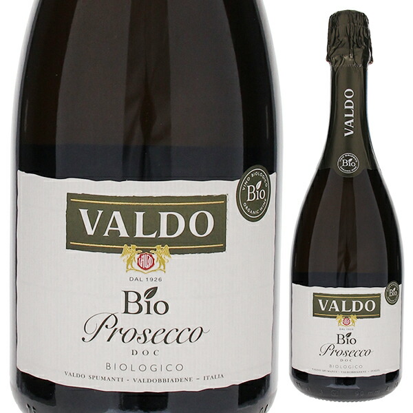 プロセッコ ブリュット ビオロジコ NV ヴァルド 750ml  [発泡白]