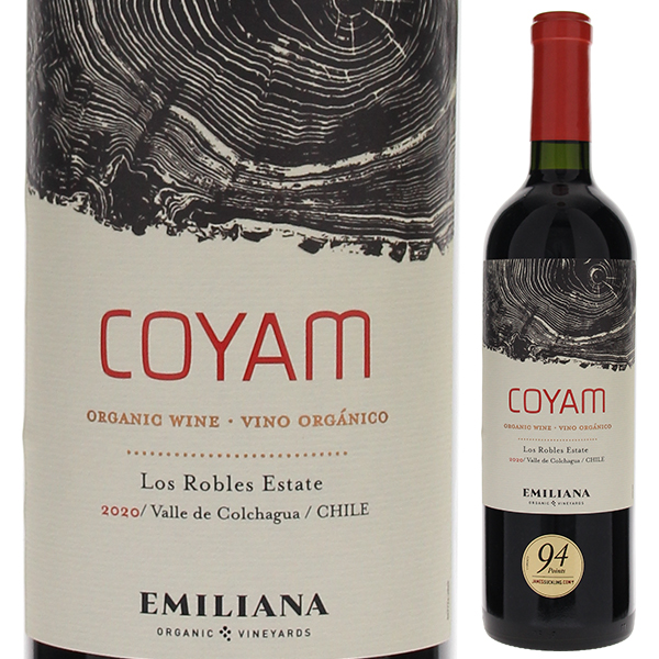 コヤム ヴァレ デ コルチャグア 2022 エミリアーナ ヴィンヤーズ 750ml  [赤]