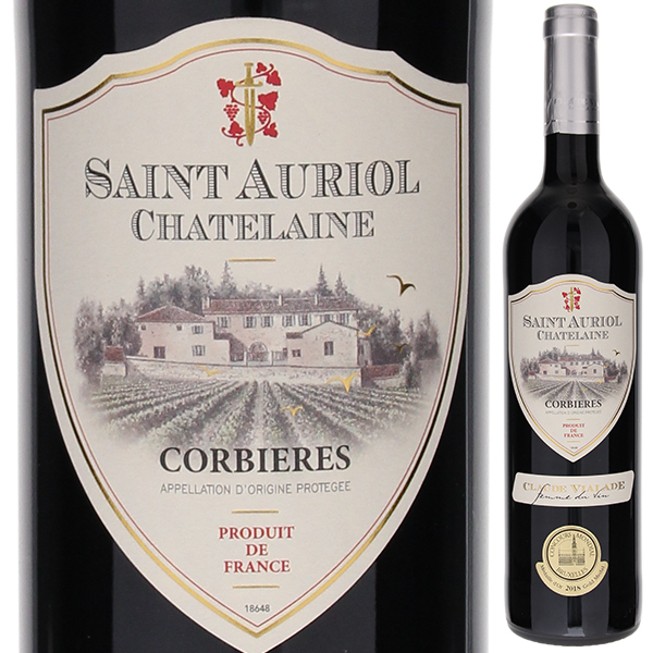 コルビエール サン トリオル シャトレンヌ ルージュ 2017 ドメーヌ オリオル 750ml  [赤]