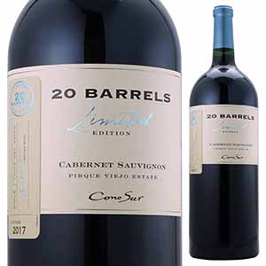 カベルネ ソーヴィニヨン 20バレル リミテッド エディション 2017 コノスル 1500ml  [赤] [マグナム・大容量]