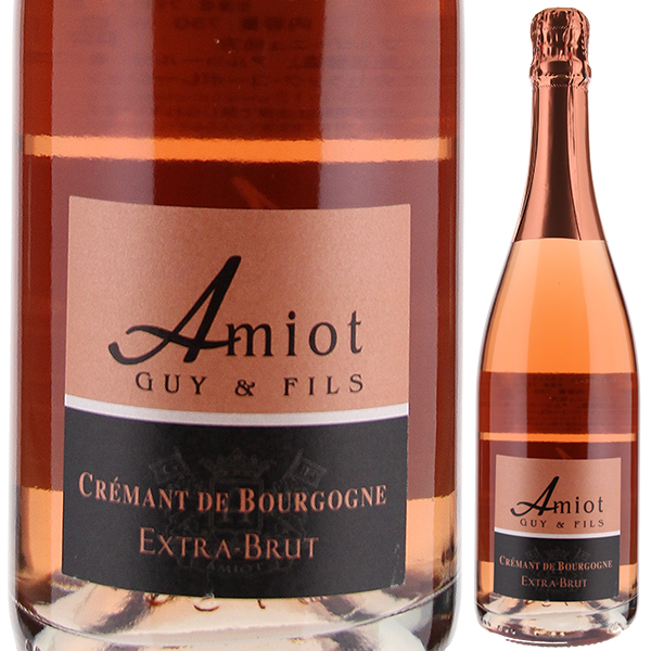 クレマン ド ブルゴーニュ エクストラ ブリュット ロゼ NV アミオ ギイ エ フィス 750ml  [発泡ロゼ]