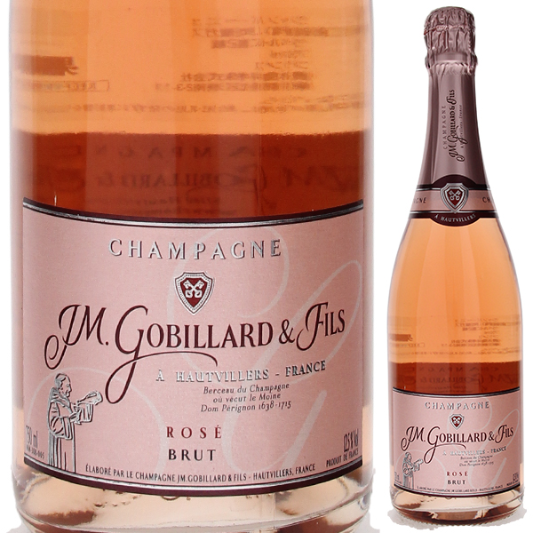 ブリュット ロゼ NV ゴビヤール 750ml  [発泡ロゼ]