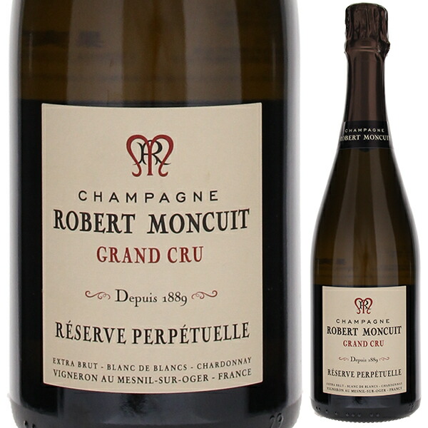 ブラン ド ブラン レゼルヴ ペルペテュエル エクストラ ブリュット グラン クリュ NV ロベール モンキュイ 750ml  [発泡白]