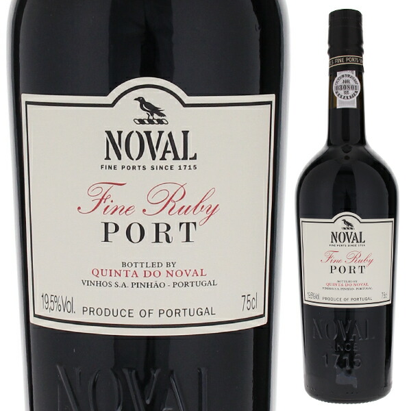 ファイン ルビー ポート NV キンタ ド ノヴァル 750ml  [甘口ポートワイン]