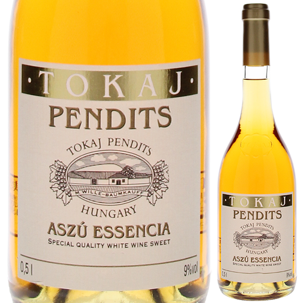 500ml トカイ アスー エッセンシア 2008 ペンディッツ  [甘口白] 自然派