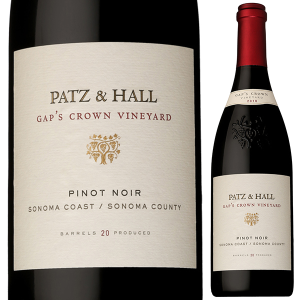 ギャップス クラウン ピノ ノワール 2018 パッツ アンド ホール 750ml  [赤]