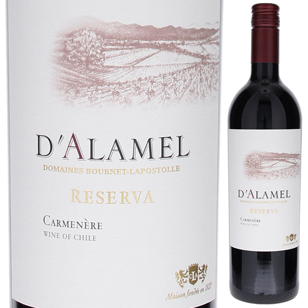 ダラメル カルメネール レゼルヴァ 2018 ラポストール 750ml  [赤]