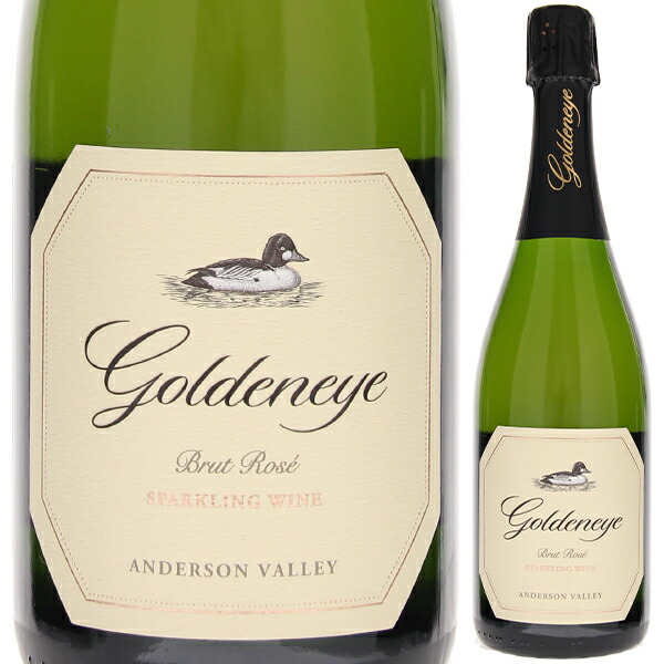 ゴールデンアイ ブリュット ロゼ スパークリング アンダーソン ヴァレー 2020 ダックホーン ヴィンヤーズ 750ml  [発泡ロゼ]
