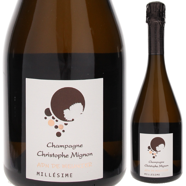 ADN ドゥ ムニエ ミレジム ブリュット ナチュール 2018 クリストフ ミニョン 750ml  [発泡白]