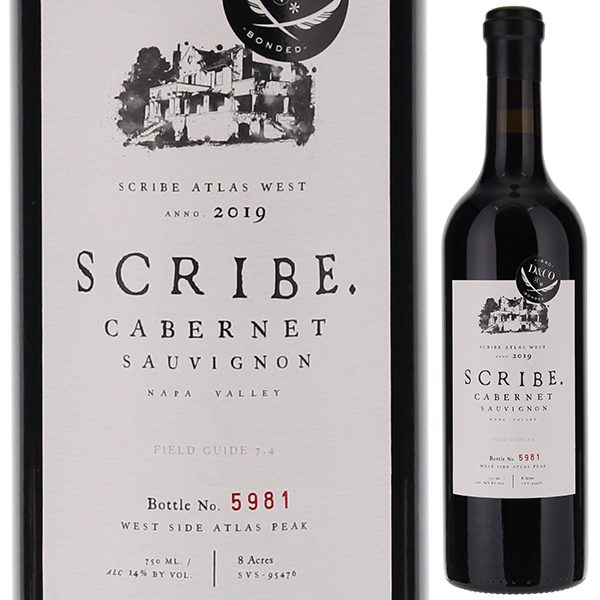 カベルネ ソーヴィニヨン ウェスト アトラス ピーク ナパ ヴァレー 2019 スクライブ 750ml  [赤]