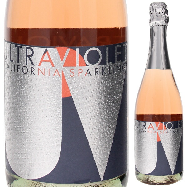 スパークリング ロゼ カリフォルニア NV ウルトラバイオレット 750ml  [発泡ロゼ]