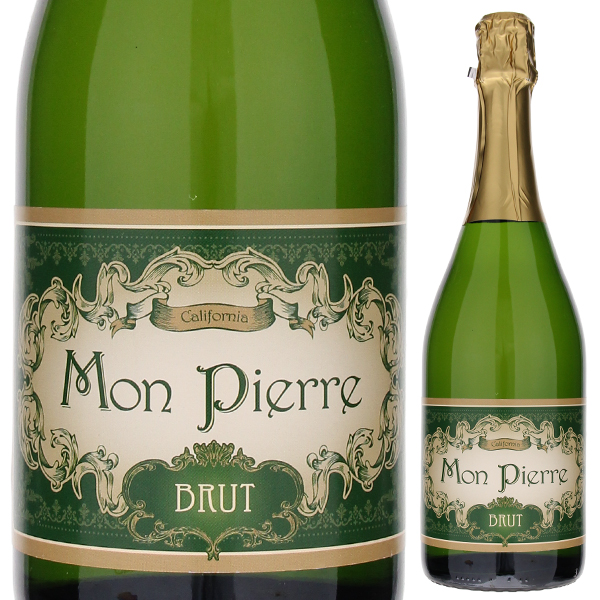 モン ピエール ブリュット キュヴェ スパークリング ワイン カリフォルニア NV ウェイベル ファミリー ワイナリー 750ml  [発泡白]