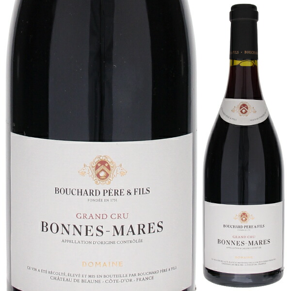 ボンヌ マール グラン クリュ 2018 ドメーヌ ブシャール ペール エ フィス 750ml  [赤]
