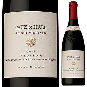 ピゾーニ ヴィンヤード ピノ ノワール 2019 パッツ アンド ホール 750ml  [赤]