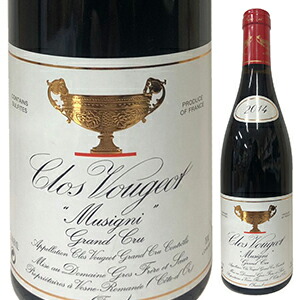 クロ ド ヴージョ グラン クリュ ミュジニ 2001 ドメーヌ グロ フレール エ スール 750ml  [赤]