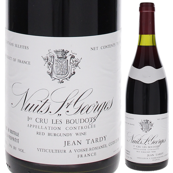 ニュイ サン ジョルジュ プルミエ クリュ レ ブード 1995 ドメーヌ ジャン タルディ エ フィス 750ml  [赤]