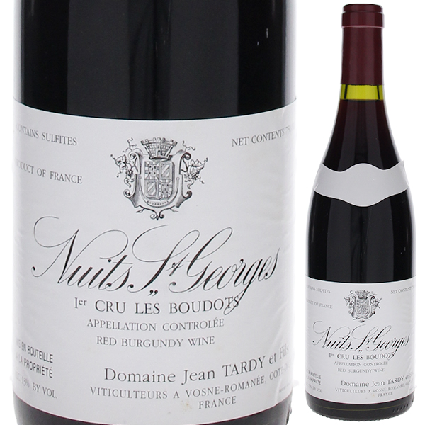 ニュイ サン ジョルジュ プルミエ クリュ レ ブード 1999 ドメーヌ ジャン タルディ エ フィス 750ml  [赤]