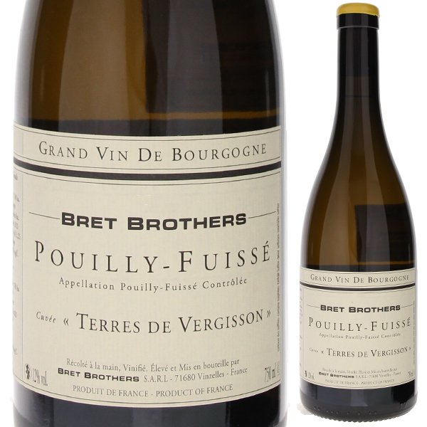プイィ フュイッセ キュヴェ テール ド ヴェルジッソン 2023 ブレット ブラザーズ （ドメーヌ ラ スフランディエール） 750ml  [白]
