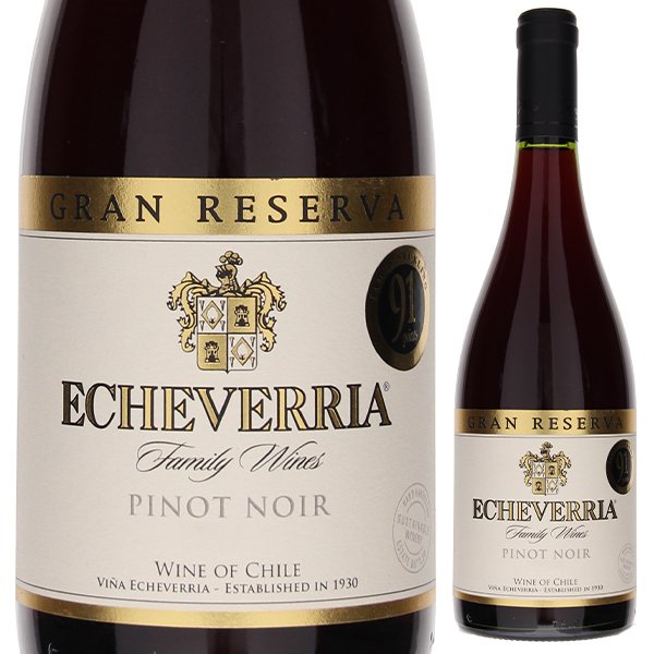 ピノ ノワール グラン レゼルヴァ 2020 ヴィーニャ エチェヴェリア 750ml  [赤]
