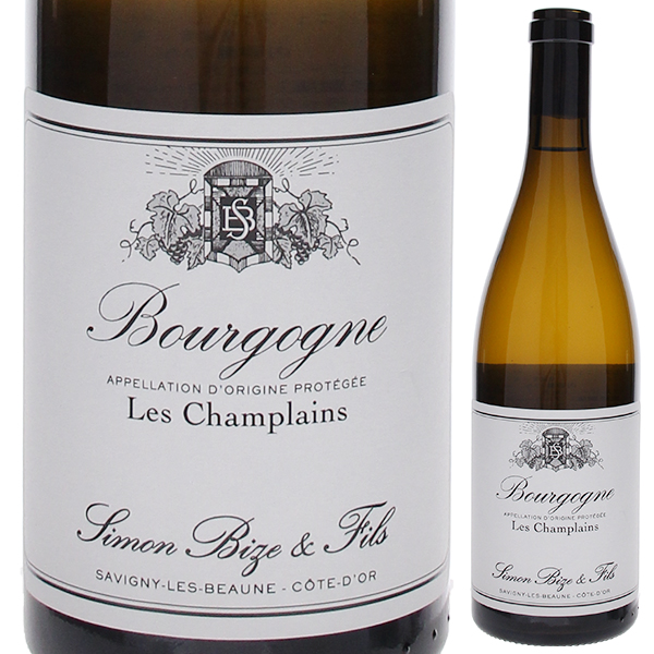 ブルゴーニュ ブラン レ シャンプラン 2022 シモン ビーズ 750ml  [白]