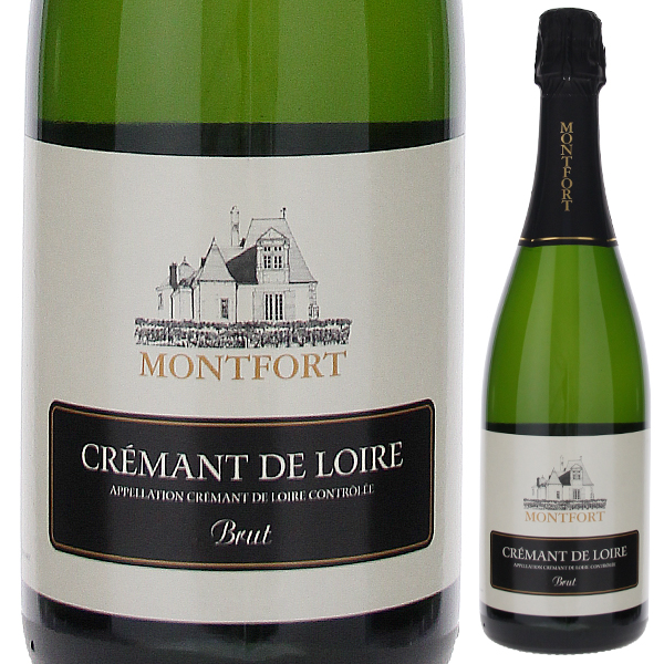 クレマン ド ロワール ブリュット NV シャトー ド モンフォール 750ml  [発泡白]