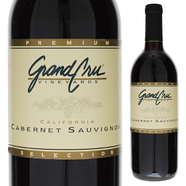 カベルネ ソーヴィニヨン カリフォルニア NV グラン クリュ ヴィンヤーズ 750ml  [赤]