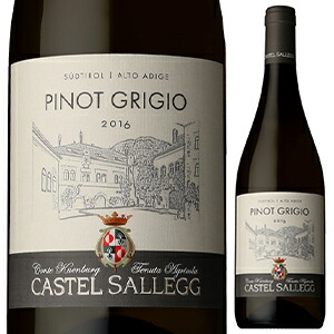 ピノ グリージョ 2022 カステル ザレッグ 750ml  [白]