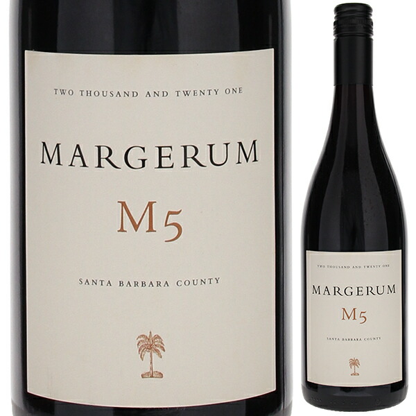 エム ファイブ サンタ バーバラ カウンティ 2022 マージュラム ワイン カンパニー 750ml  [赤]