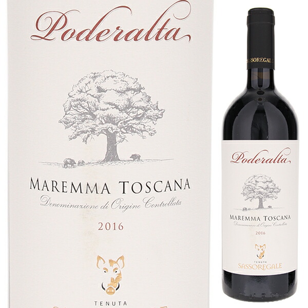 ポデラルタ マレンマ トスカーナ 2019 テヌータ サッソレガーレ 750ml  [赤]