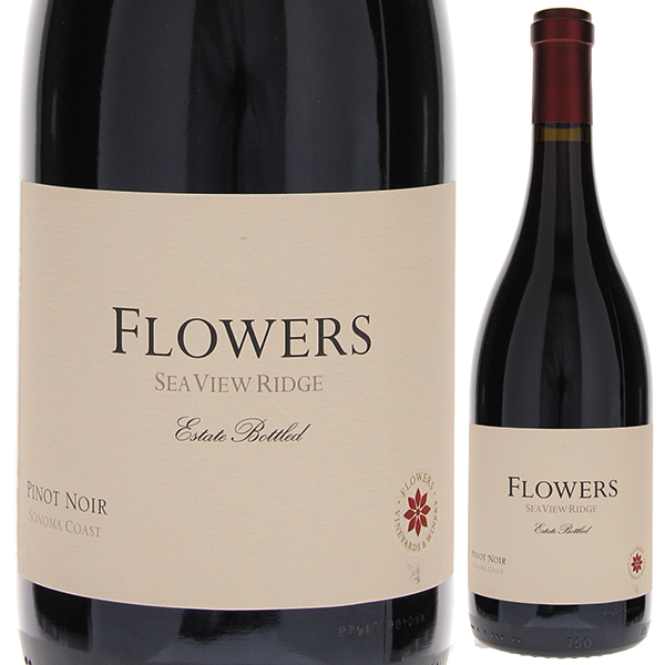 シー ヴュー リッジ ヴィンヤード ピノ ノワール 2023 フラワーズ 750ml  [赤]